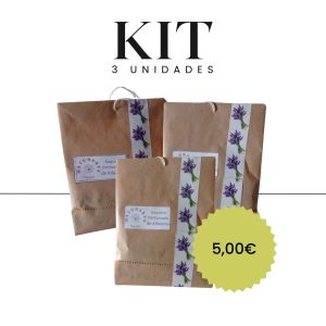 Kit Saqueta Perfumada para Roupeiro de Alfazema