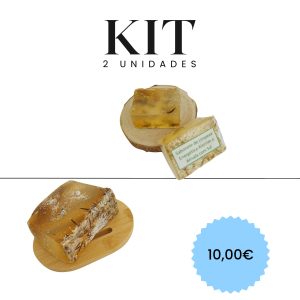 Kit Sabonete Limpeza Energética Alecrim e Arruda com Sal (2 Unidades)