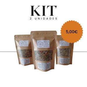 Kit Banho de Ervas Limpeza Energética (2 Unidades)